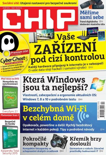 Obálka e-magazínu CHIP 5/2015