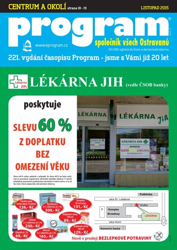 Obálka e-magazínu Program OV 11-2015