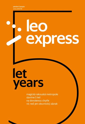 Obálka e-magazínu LEO Express magazín 4/2017
