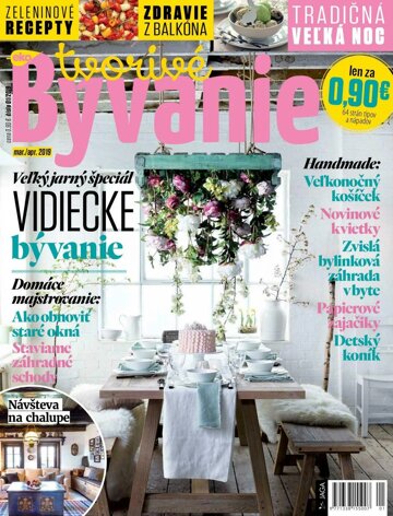 Obálka e-magazínu Tvorivé bývanie 2019 01