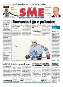 Obálka e-magazínu SME 8.10.2012