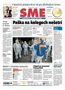 Obálka e-magazínu SME 19.10.2012