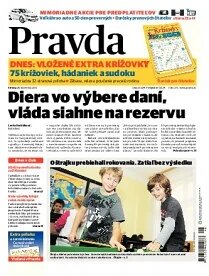 Obálka e-magazínu Pravda 28. 11. 2012
