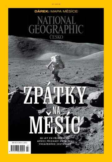 Obálka e-magazínu National Geographic 7/2019