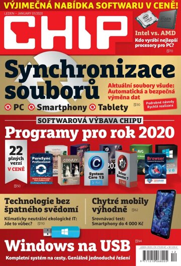 Obálka e-magazínu CHIP 1/2020