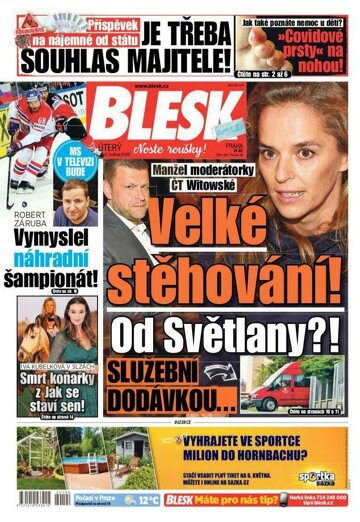 Obálka e-magazínu Blesk 5.5.2020