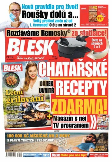 Obálka e-magazínu Blesk 19.6.2020