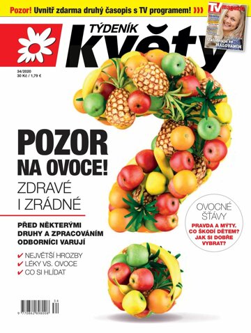 Obálka e-magazínu Týdeník Květy 34/2020