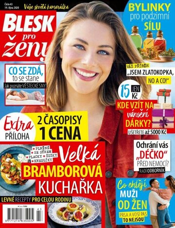 Obálka e-magazínu Blesk pro ženy 43/2020