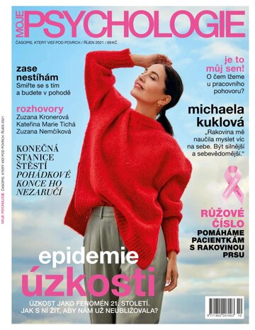 Obálka e-magazínu Moje Psychologie 10/2021