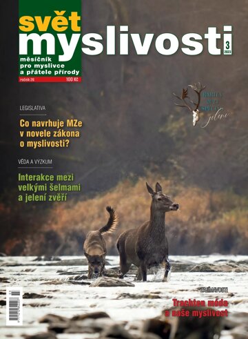 Obálka e-magazínu SVĚT MYSLIVOSTI 3/2023