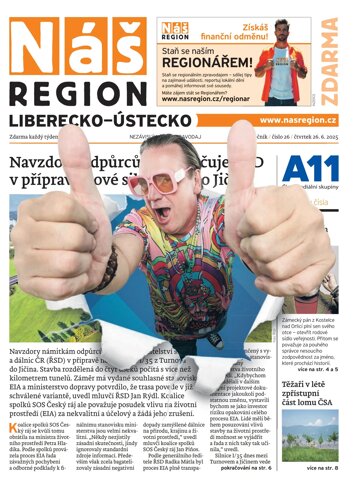 Obálka e-magazínu Náš Region - Ústecko 26/2025