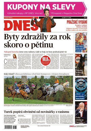 Obálka e-magazínu MF Dnes 13.10.2025