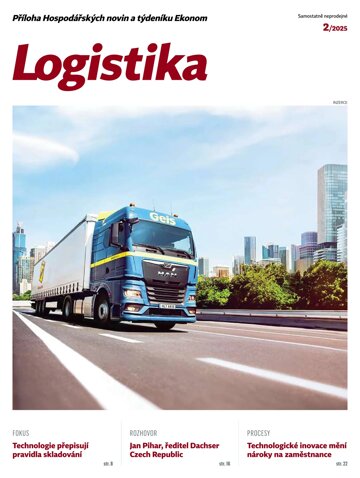 Obálka e-magazínu Ekonom 46 - 20.11.2025 Logistika