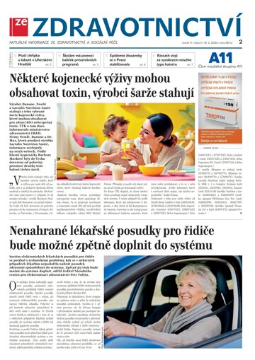 Obálka e-magazínu Ze Zdravotnictví 2/2026