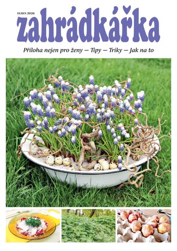 Obálka e-magazínu Zahrádkářka 04/2026