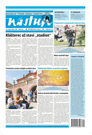 Obálka e-magazínu Nástup 20/26