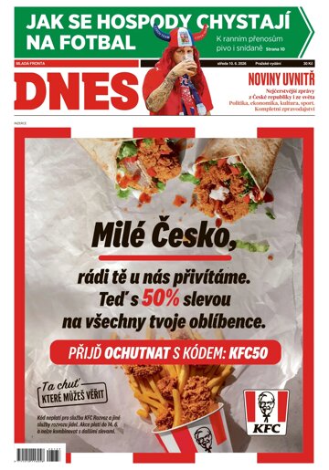Obálka e-magazínu MF Dnes 10.6.2026