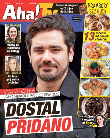 Obálka e-magazínu AHA! Tv - 01.10.2026