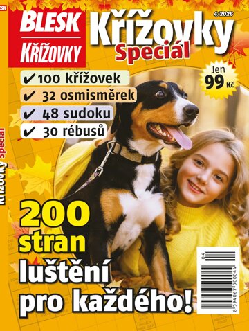 Obálka e-magazínu Blesk Křížovky Speciál 4/2026