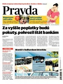 Obálka e-magazínu Pravda 19.7.2012