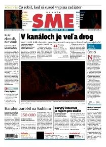 Obálka e-magazínu SME 7.11.2013