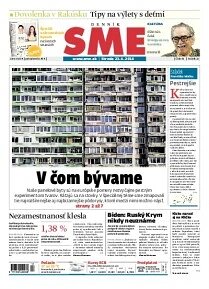 Obálka e-magazínu SME 23.4.2014