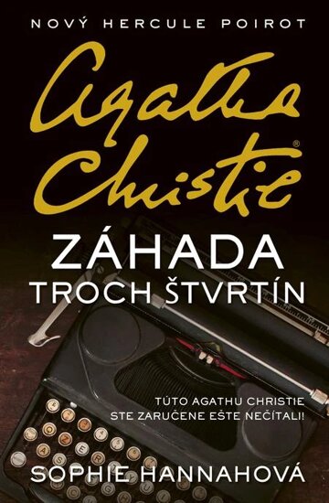 Obálka knihy Agatha Christie - Záhada troch štvrtín