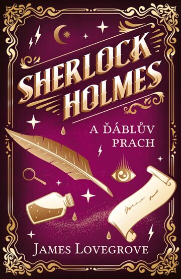 Obálka knihy Sherlock Holmes a Ďáblův prach