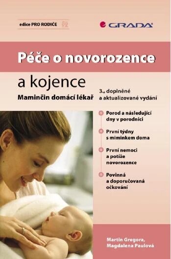 Obálka knihy Péče o novorozence a kojence