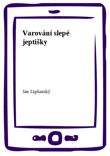 Obálka knihy Varování slepé jeptišky