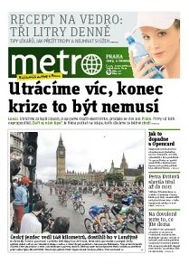Obálka e-magazínu deník METRO 8.7.2014