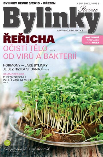 Obálka e-magazínu Bylinky 3/15 březen