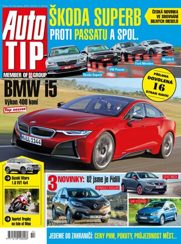 Obálka e-magazínu Auto TIP 29.6.2015