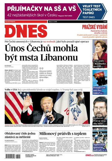 Obálka e-magazínu MF Dnes 2.2.2016