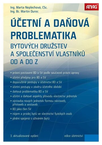 Obálka e-magazínu Účetní a daňová problematika bytových družstev a společenství vlastníků od A do Z 2016