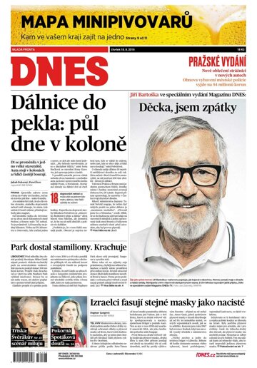 Obálka e-magazínu MF Dnes 18.8.2016