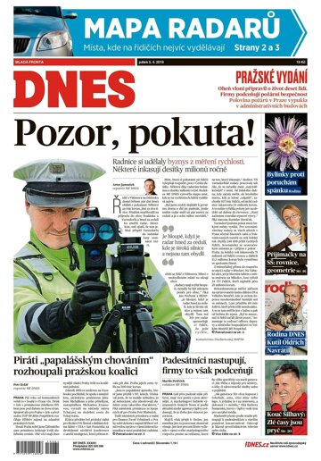 Obálka e-magazínu MF Dnes 5.4.2019