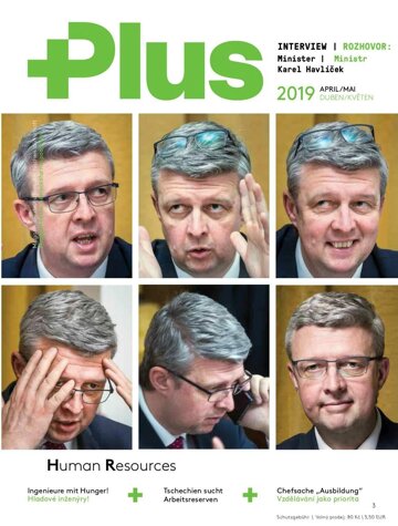 Obálka e-magazínu Ekonom 20 - 16.5.2019 příloha Časopis Plus