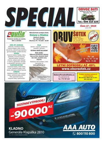 Obálka e-magazínu Special 17/2019