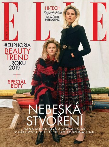 Obálka e-magazínu ELLE 10/2019