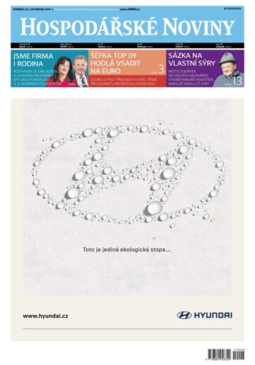 Obálka e-magazínu Hospodářské noviny 228 - 25.11.2019