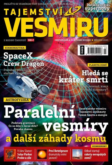 Obálka e-magazínu Tajemství Vesmíru 3/2020