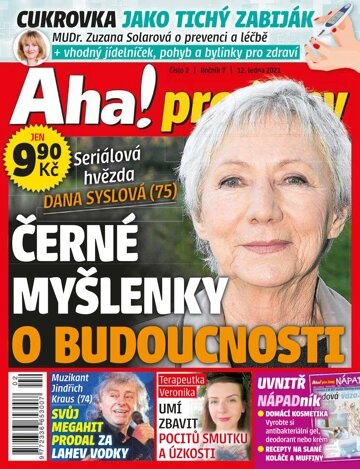 Obálka e-magazínu AHA! pro ženy 2/2021