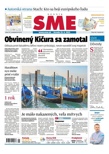 Obálka e-magazínu SME 23-6-2021