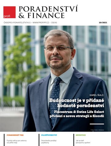Obálka e-magazínu Profi Poradenství Finance 10/2021