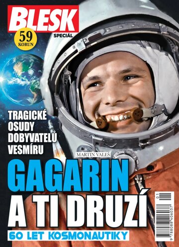 Obálka e-magazínu Gagarin a ti druzí, 60 let kosmonautiky
