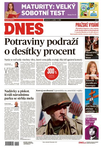 Obálka e-magazínu MF Dnes 30.4.2022