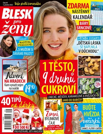 Obálka e-magazínu Blesk pro ženy 49/2022