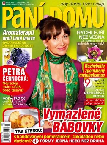 Obálka e-magazínu Paní domu 3/16